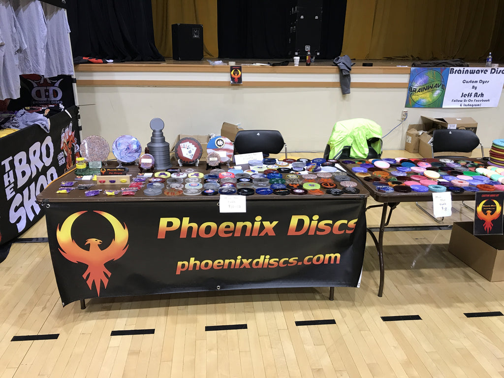 Phoenix Discs at the 2017 GBO Flymart!