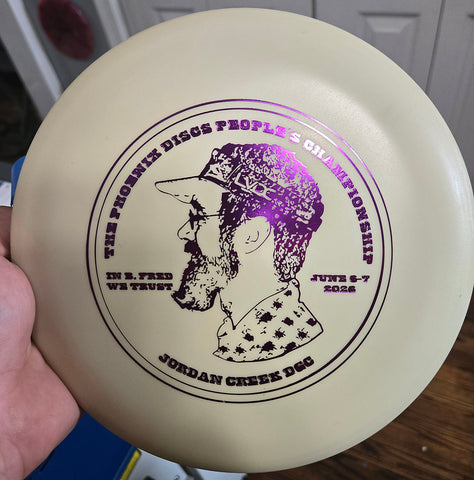 B Fred Proto Glow Roc tournament disc.