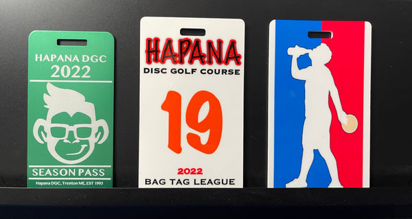 Full Color Fiberglass Tags – Phoenix Discs Disc Golf Store